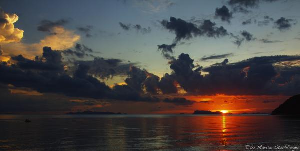 Ang Thong Beach sunset
