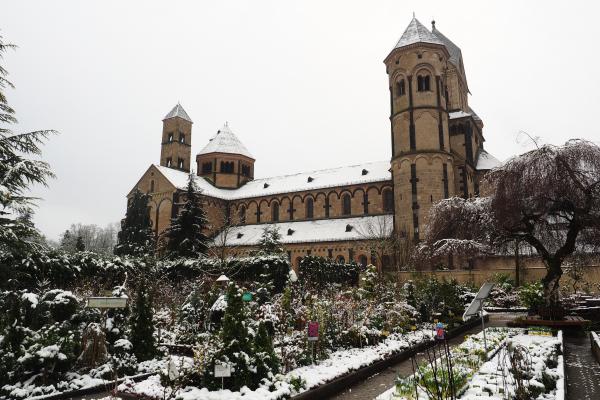 Kloster Maria Laach im Winter