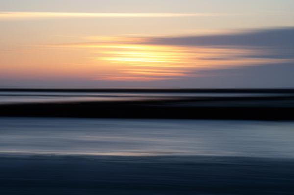 Abendlicht im Wattenmeer