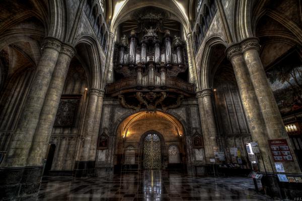 HDR Basilika Tongeren Belgien