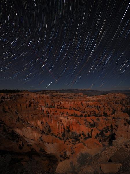 Sternenhimmel über dem Bryce Canyon