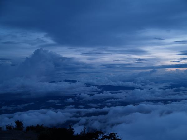 Blick vom Mount Kinabalu