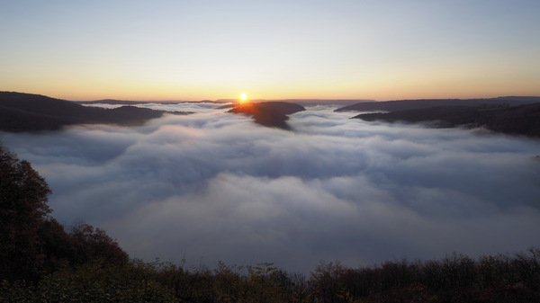 Komplett im Nebel...