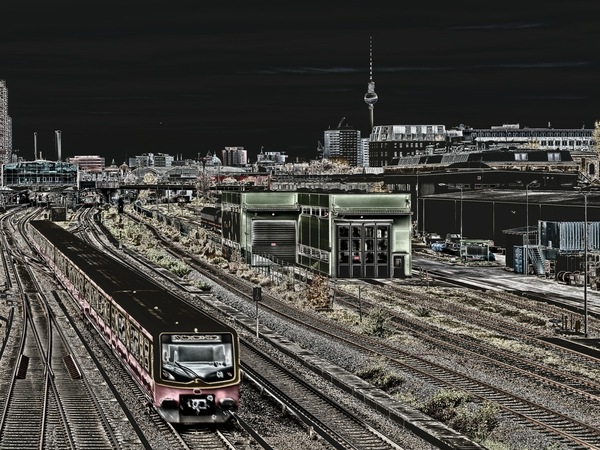 Berlin mit Blick auf den ALEX