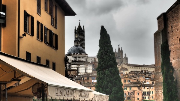 Blick auf den Dom von Siena
