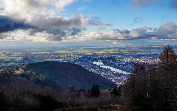 Blick auf Heidelberg
