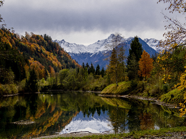 Herbstimmung am Auwaldsee
