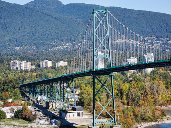 Kanada Vancouver Lion Gate Bridge