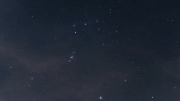 Orionsternbild -Teilansicht-